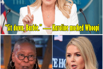 “Sit down, Barbie.” — Karoline mocked Whoopi live on television. And just 7 seconds later, Karoline wished she had never opened her mouth.