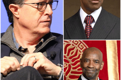 Denzel Washington Walks Off Colbert’s Set After Tense Exchange — A Moment That’s Got Hollywood Talking