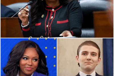 The Night the Curtain Fell: Baron Trump, Jasmine Crockett, and the Viral Reckoning That Shook American Politics