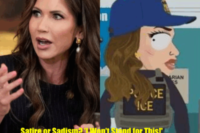 Satire or Sadism? ‘I Won’t Stand for This!’ — Noem Takes Aim at South Park’s Graphic Attack!