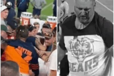 Bears Fan Was Left Seriously Injured & Bloodied All Over After Massive Fight In The Middle Of Preseason Game At Arrowhead Stadium [VIDEO]