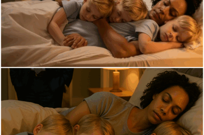 NO MAID SURVIVED A DAY WITH THE BILLIONAIRE’S TRIPLETS.. UNTIL THE BLACK WOMAN ARRIVED AND DID WHAT