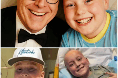 A young boy with terminal cancer had one final wish — and Stephen Colbert’s unbelievable response left his family in tears!