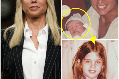 Pam Bondi accidentally leaked a photo that appears to show her holding her daughter — but what truly sent shockwaves through the public wasn’t just the photo itself… it was the jaw-dropping revelation about who the child’s father is.