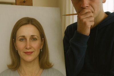 This boy drew a picture of his late mother, but no one supported him!