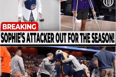 Is It Karma? Bria Hartley’s Injury Sparks Debate: Did Sophie Cunningham Get Away with It? 😲⚖️