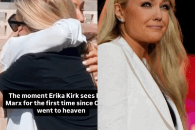 🔥💔 The power of love and presence: Erika Kirk’s embrace with her bride in heartbreak — when words fail, love speaks. A divine reflection of Jesus weeping with the broken, showing supernatural strength and grace. Truly incredible! ❤️🙏🏽