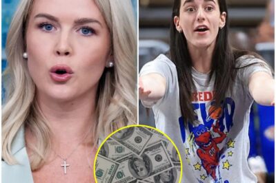 YOU’VE BEEN HIT — PAY UP NOW! Caitlin Clark sues Karoline Leavitt and the Network for $50 MILLION after a shocking direct attack.