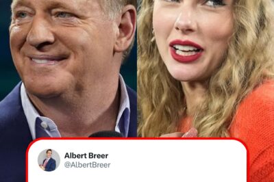 NFL Commissioner Roger Goodell said it’s possible Taylor Swift is the Super Bowl halftime show performer.