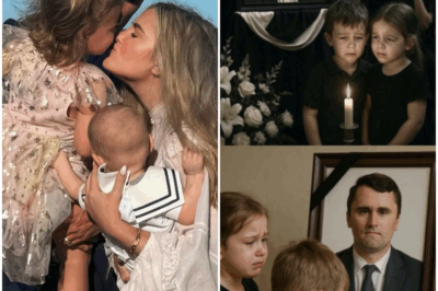 🕯️ BREAKING: Two Innocent Children Stand Before Caleb Kerns’s Portrait, Still Innocently Calling “Daddy”… — But Have No Idea of the Hidden Forest Plants Behind the Flickering Candles Before Them.
