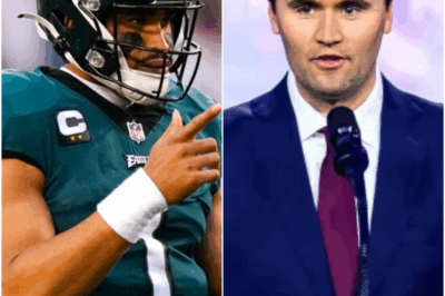 The sports and political worlds collided in tragedy at Utah Valley University in Orem, Utah, when Philadelphia Eagles superstar Jalen Hurts witnessed the shocking assassination of Charlie Kirk, the founder of Turning Point USA. Hurts had appeared at the “American Comeback Tour” event to show support for Kirk, who had previously praised him for his “courage and conviction” in the face of relentless criticism.