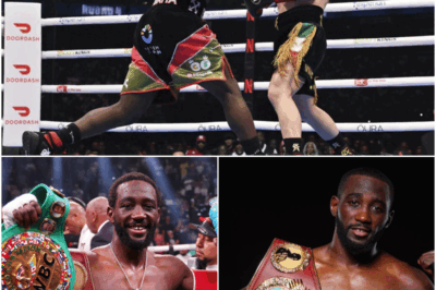 Unexpected moment: Crawford defeats his opponent and makes a shocking statement about people of color.