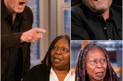 The second Whoopi Goldberg shouted, “CUT IT! GET HIM OFF MY SET!” — it was already too late. Blake Shelton had just turned The View into ground zero for live-television chaos, and every camera was rolling.