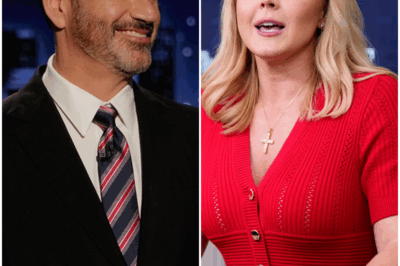 Jimmy Kimmel’s Twelve-Word Strike: How One Silent Blow Crushed Karoline Leavitt and Sparked a Legendary Comeback
