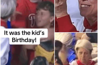 In what was perhaps the boy’s worst birthday, Phillies’ Karen tried to take away not only the ball but also the happiness the father had brought to his son. She simply replied, “Who cares?”