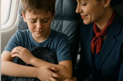 A Little Boy Made a Strange Hand Signal on the Plane—The Flight Attendant Knew Something Was Wrong