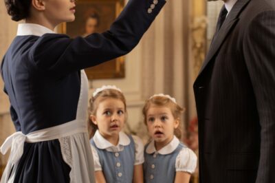 “Don’t Touch My Daughters!” Shouted the Millionaire, But the New Cleaning Lady Turned Around and Said… Linares Palace, Madrid.