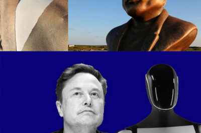 “Unbelievable Reveal: Tesla Unveils Unexpected Statue of Elon Musk, But It’s the Mysterious Twist Behind It That Has Everyone Buzzing and Speculating About What It All Means!”