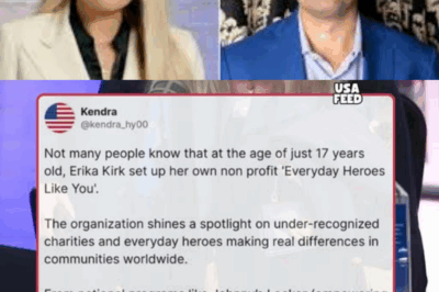 TEENAGE TRAILBLAZER ERIKA KIRK SHOCKS WITH HEROIC 17-YEAR-OLD NONPROFIT LAUNCH: “EVERYDAY HEROES LIKE YOU” SPOTLIGHTS UNSUNG CHARITIES AND CHAMPIONS! 🙌💥🌟: How Did This Young Visionary Revolutionize Philanthropy? The Inspiring Story Unfolds! 👇