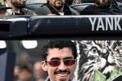 Controversy Erupts as Bad Bunny Sits During ‘God Bless America’ at Yankee Stadium: Fans Outraged, Conspiracy Theories Fly, and the Internet Explodes! What Does This Mean for His Legacy? 🇺🇸😱