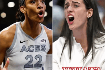 UNBELIEVABLE! A’ja Wilson’s explosive backstage fury erupts over EMPTY FINALS SEATS—blaming Caitlin Clark for STEALING her spotlight in a shocking showdown that could tear the WNBA apart! Is this a petty feud or a sinister plot to sabotage her legacy? The truth will blow your mind! 😱