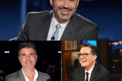 Jimmy Kimmel Ignites a Controversial Firestorm: The Network’s Biggest Taboo Unleashed as Colbert Joins Forces! But Wait—Simon Cowell Adds Fuel to the Flames, Shaking Up Television as We Know It! 🔥📺
