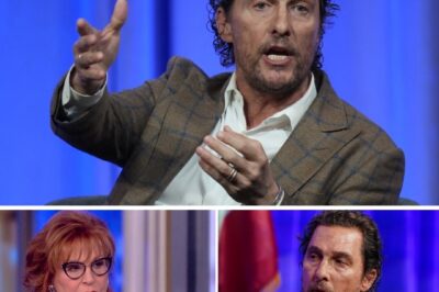 LIVE TV FIRESTORM 💥 Joy Behar STORMS OFF ‘The View’ After Explosive Showdown with Matthew McConaughey — Audience Left in Total Shock!