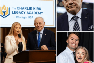 Erika Kirk and Jerry Jones Unleash $175 Million Charlie Kirk Legacy Academy: A Daring Sanctuary for Orphans and Homeless Students in Chicago—Will This Bold Move Spark Controversy or Create a New Era of Hope? 😱💔