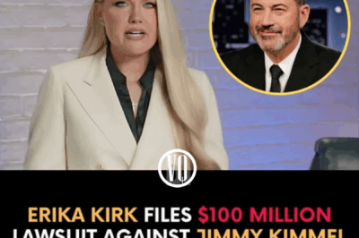 BREAKING: Erika Kirk’s Jaw-Dropping $100 Million Lawsuit Against Jimmy Kimmel Unleashes a Firestorm of Controversy, Sparking a Legal Showdown Over “Shameful” Remarks That Could Change the Face of Late-Night Comedy Forever! 🔥⚖️