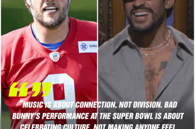 Matthew Stafford’s Bold Defense of Bad Bunny: How an NFL Quarterback Turned a Halftime Controversy Into a National Reckoning