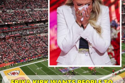 Turn Off the Super Bowl: Erika Kirk’s Bold Message That’s Dividing America — and Why Millions Are Listening