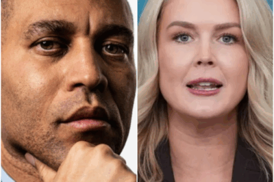 BREAKING: BOOM! Hakeem Jeffries just OBLITERATED Trump’s “sick” and “DEMENTED” press secretary Karolin Leavitt in a furious press conference!