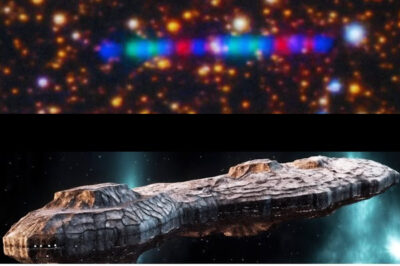 As the James Webb Telescope focused on 3I/ATLAS… something moved in the light: a UFO was revealed. 🛰️✨…More details in the comments