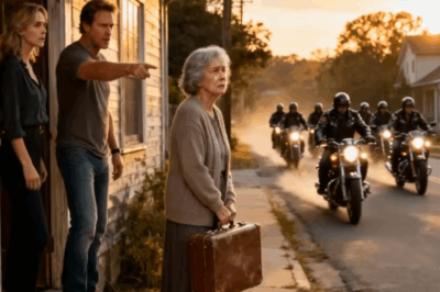 He Threw His Mother Into the Street — Seconds Later, a Gang of Bikers Arrived…