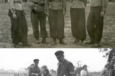 “Unearthed After Decades: Experts Stunned by a Long-Lost World War II Photo of Nazi Soldiers Capturing a Woman—What Hidden Details Revealed Under Close Examination Could Unravel Dark Secrets of Secret Experiments and Buried Identities, Potentially Rewriting Our Understanding of Nazi History Forever!”