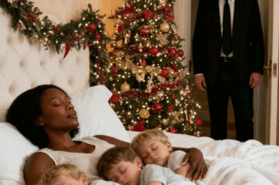 No nanny could survive a day with the billionaire’s triplets… Until the black woman arrived and did what no one else could.