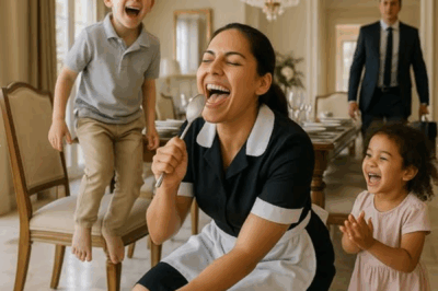 Millionaire’s Early Return Home Uncovers Heart-Wrenching Scene with Maid and His Kids That Left Him in Tears! 😢💔