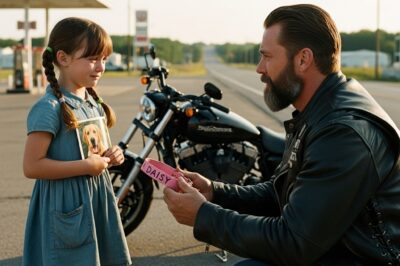 A Biker Found a Little Girl’s Dog Collar on the Road — What Happened When He Returned It Made Her Burst Into Tears