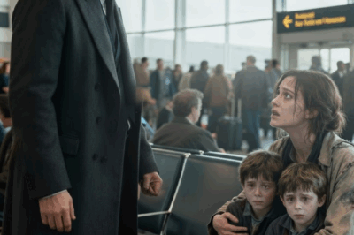 He Fired His Maid Six Years Ago. Today, He Saw Her at the Airport, Shivering, With Two Small Children. Then the Little Boy Looked Up and Smiled, and the Millionaire’s Entire World Collapsed.