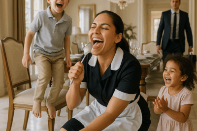Millionaire Came Home Early — What He Saw His Maid Doing With His Kids Made Him Cry
