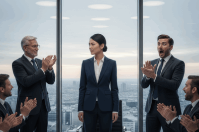 ‘SO YOU CAME TO WATCH ME WIN?’ smug husband MOCKS his quiet wife… MOMENTS before she is named HIS NEW BOSS in shocking boardroom bloodbath! 😱 He’s PARALYZED with humiliation as the ‘demure’ Elena takes the throne! 👑🥶