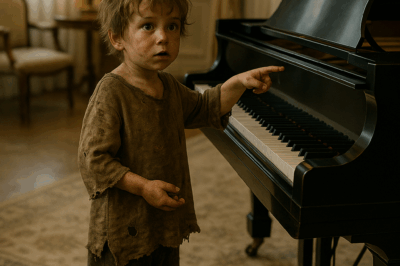 “Can I Play for a Plate of Food?” The Moment a Starving 12-Year-Old Girl Sat at the Piano — and Silenced a Room Full of Millionaires 🎹😳