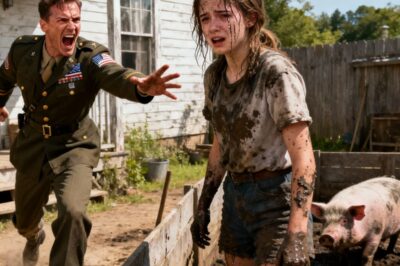 A father returns from the army to find his daughter forced to work and sleep in a pigsty by her stepmother until she is exhausted — He screams in anger…