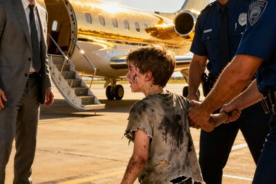 “Don’t get on the plane! It’s about to explode!” – A homeless boy yelled at a rich businessman, and the truth left everyone speechless…