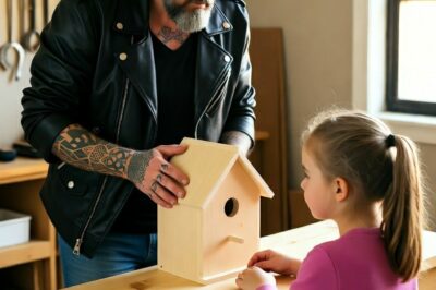 The Biker Who Built Birdhouses