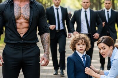She Spoke Italian to Calm a Lost Boy in Central Park — Minutes Later, His Mafia Father Had Her Surrounded and Whispered: “Don’t Let Her Leave…..”