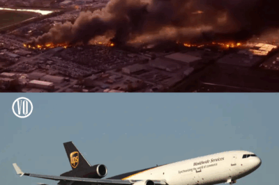 HORROR IN THE SKIES: UPS Cargo Jet PLUMMETS From Heavens ✈️💥 EXPLODING Minutes After Takeoff From Ali Airport! Louisville Under Siege! 😱 Toxic Smoke Engulfs Neighborhoods as PANICKED Officials Yell “Shelter-in-Place!” 🚨💨 What Are They HIDING From Us?!