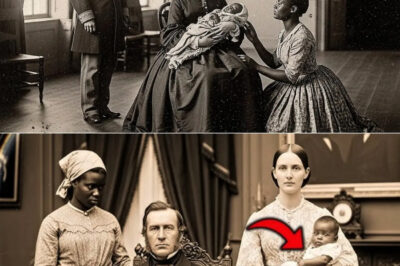 A SLAVE WOMAN GAVE BIRTH IN SILENCE IN THE BARN… AND HER BABY WAS GIVEN TO THE COLONEL’S WIFE