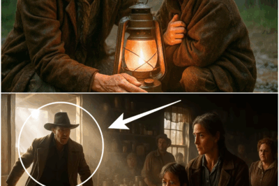 Kind Widow Found a Lost Boy in the Rain, By Morning, His Father’s Riders Surrounded Her Cabin