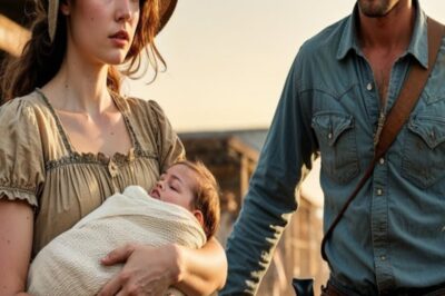 They Were Auctioning Off a Widow and Her Baby, The Cowboy Rode Up Late and Said “I’ll Take Them”